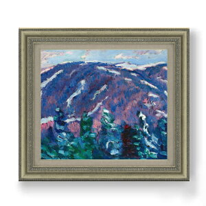 【油絵 直筆仕上げ】ハートリー 冬の歌、第3番 F10 【額入り】 絵画 販売 10号 油彩 抽象画 677×603mm 複製画 送料無料 プレゼント ギフト 開店祝い 開業祝い 退職祝い 新築祝い リビング 玄関 モ