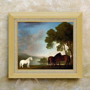 �y���G ���M�d�グ�z�X�^�b�v�X Two Bay Mares And A Grey Pony F10 �y�z����z �G�� �̔� 10�� ���� ���i�� 675×601mm ������ �������� �v���[���g �M�t�g �J�X�j�� �J�Əj�� �ސE�j�� �V�z�j�� ���r���O 
