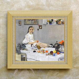 �y���G ���M�d�グ�z�t�F�[�V�� Portrait of Varya Adoratskaya F10 �y�z����z �G�� �̔� 10�� ���� �l���� 675×601mm ������ �������� �v���[���g �M�t�g �J�X�j�� �J�Əj�� �ސE�j�� �V�z�j�� ���r���O 