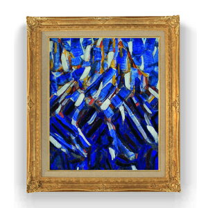 yG MdグzNXeBAE[tX Abstraction (the Blue Mountain) F12 y Y CeAzG ̔ 12 ۉ S[hz 736×630mm  