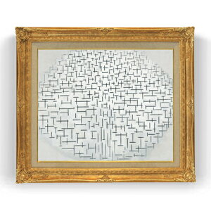 yG Mdグzs[gEhA Composition 10 in black and white F12 y Y CeAzG ̔ 12 ۉ S[hz 736×630mm  