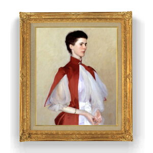 �y���G ���M�d�グ�z�T�[�W�F���g Portrait of Mrs Robert Harrison F12 �y�A�b�v�O���[�h�z���z�G�� �̔� 12�� �l���� �z�� 736×630mm ������ �������� �v���[���g �M�t�g �J�X�j�� �J�Əj�� �ސE�j�� �V