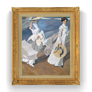 �y���G ���M�d�グ�z�\���[���� Strolling along the Seashore F12 �y�A�b�v�O���[�h�z���z�G�� �̔� 12�� �l���� �z�� 736×630mm ������ �������� �v���[���g �M�t�g �J�X�j�� �J�Əj�� �ސE�j�� �V�z�j