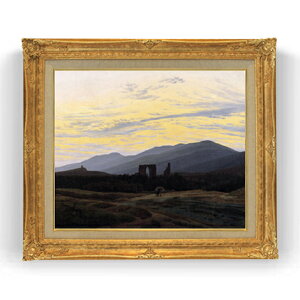�y���G ���M�d�グ�z�t���[�h���q Ruin of Eldena in the Giant Mountains F12 �y�A�b�v�O���[�h�z���z�G�� �̔� 12�� ���i��z�� 736×630mm ������ �������� �v���[���g �M�t�g �J�X�j�� �J�Əj�� �ސE�j��
