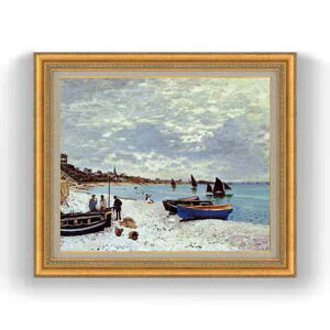 yG MdグzN[hEl The Beach at Sainte -Adresse F12 y Y CeAzG ̔ 12 i S[hz 754×648mm  