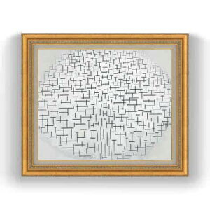 yG Mdグzs[gEhA Composition 10 in black and white F12 y Y CeAzG ̔ 12 ۉ S[hz 754×648mm  