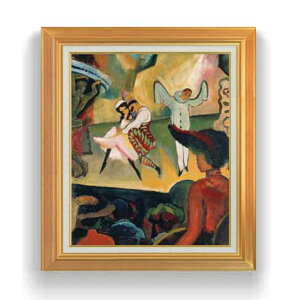 �y���G ���M�d�グ�z�A�E�O�X�g�E�}�b�P Ballet Russes 1 F12 �y�A�b�v�O���[�h�z���z�G�� �̔� 12�� ���ۉ� �S�[���h�z�� 736×630mm ������ �������� �v���[���g �M�t�g �J�X�j�� �J�Əj�� �ސE�j��