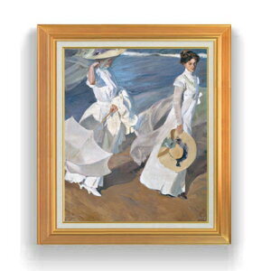 �y���G ���M�d�グ�z�\���[���� Strolling along the Seashore F12 �y�A�b�v�O���[�h�z���z�G�� �̔� 12�� �l���� �z�� 736×630mm ������ �������� �v���[���g �M�t�g �J�X�j�� �J�Əj�� �ސE�j�� �V�z�j