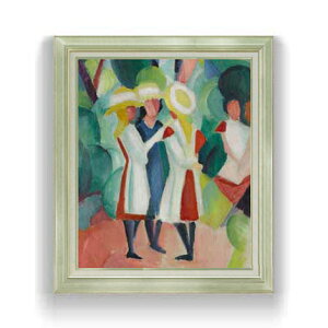 �y���G ���M�d�グ�z�A�E�O�X�g�E�}�b�P Three girls in yellow straw hats I F12 �y�A�b�v�O���[�h�z���z�G�� �̔� 12�� ���ۉ� �S�[���h�z�� 736×630mm ������ ��������