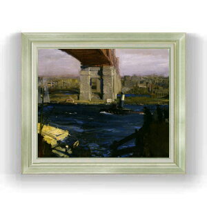�y���G ���M�d�グ�z�W���[�W�E�x���[�Y Bridge, Blackwell�fs Island F12 �y�A�b�v�O���[�h�z���z�G�� �̔� 12�� ���i��z�� 736×630mm ������ �������� �v���[���g �M�t�g �J�X�j�� �J�Əj�� �ސE�j��