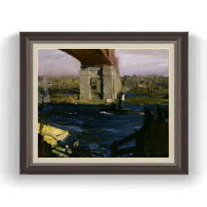 �y���G ���M�d�グ�z�W���[�W�E�x���[�Y Bridge, Blackwell�fs Island F12 �y���� �������Y �C���e���A�z�G�� �̔� 12�� ���i��z�� 736×630mm ������ �������� �v���[���g �M�t�g �J�X�j�� �J�Əj�� ��