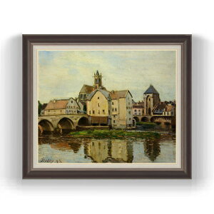 �y���G ���M�d�グ�z�V�X���[ Moret-sur-Loing, Morning F15 �y���� �������Y �C���e���A�z�G�� �̔� 15�� ���i��z�� 780×658mm ������ �������� �v���[���g �M�t�g �J�X�j�� �J�Əj�� �ސE�j�� �V�z�j