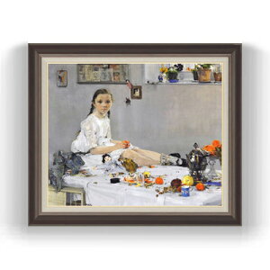 �y���G ���M�d�グ�z�t�F�[�V�� Portrait of Varya Adoratskaya F15 �y���� �������Y �C���e���A�z�G�� �̔� 15�� �l���� �z�� 780×658mm ������ �������� �v���[���g �M�t�g �J�X�j�� �J�Əj�� �ސE�j�� 