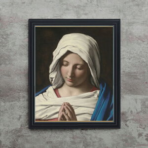 �y���G ���M�d�グ�z�T�����B Madonna in prayer F15 �y���� �A�b�v�O���[�h�z�z�G�� �̔� 15�� �l���� �z�� 712×590mm ������ �������� �v���[���g �M�t�g �J�X�j�� �J�Əj�� �ސE�j�� �V�z�j�� ���r