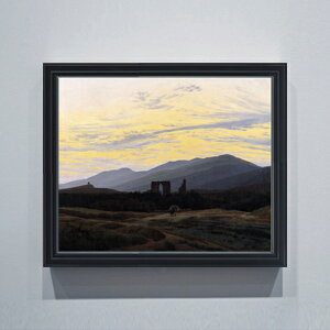 �y���G ���M�d�グ�z�t���[�h���q Ruin of Eldena in the Giant Mountains F15 �y���� �A�b�v�O���[�h�z�z�G�� �̔� 15�� ���i��z�� 712×590mm ������ �������� �v���[���g �M�t�g �J�X�j�� �J�Əj�� �ސE