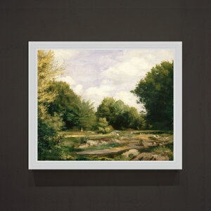 �y���G ���M�d�グ�z���m���[�� A Clearing in the Woods F15 �y���� �A�b�v�O���[�h�z�z�G�� �̔� 15�� ���i��z�� 712×590mm ������ �������� �v���[���g �M�t�g �J�X�j�� �J�Əj�� �ސE�j�� �V�z�j��