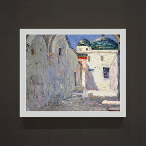 �y���G ���M�d�グ�z���V���[�E�J���f�B���X�L�[ Tunis, Strasse (Tunis, Street) F15 �y���� �A�b�v�O���[�h�z�z�G�� �̔� 15�� ���ۉ� �z�� 712×590mm ������ �������� �v���[���g �M�t�g �J�X�j�� �J��