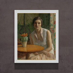 �y���G ���M�d�グ�z�t���[�W�L�[ Portrait of a Woman F15 �y���� �A�b�v�O���[�h�z�z�G�� �̔� 15�� �l���� �z�� 712×590mm ������ �������� �v���[���g �M�t�g �J�X�j�� �J�Əj�� �ސE�j�� �V�z�j��