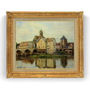 �y���G ���M�d�グ�z�V�X���[ Moret-sur-Loing, Morning F15 �y�A�b�v�O���[�h�z���z�G�� �̔� 15�� ���i��z�� 781×660mm ������ �������� �v���[���g �M�t�g �J�X�j�� �J�Əj�� �ސE�j�� �V�z�j�� ��