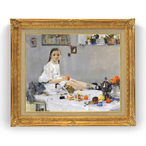 �y���G ���M�d�グ�z�t�F�[�V�� Portrait of Varya Adoratskaya F15 �y�A�b�v�O���[�h�z���z�G�� �̔� 15�� �l���� �z�� 781×660mm ������ �������� �v���[���g �M�t�g �J�X�j�� �J�Əj�� �ސE�j�� �V�z�j