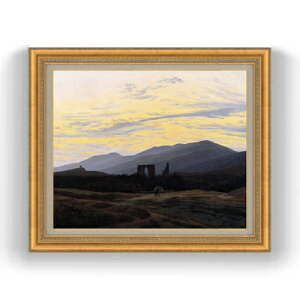 yG Mdグzt[hq Ruin of Eldena in the Giant Mountains F15 y Y CeAzG ̔ 15 i S[hz 800×678mm   v[g Mtg JXj J