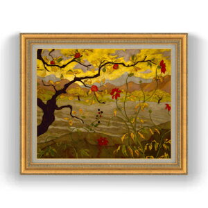 yG Mdグz|[E\ Apple Tree with Red Fruit F15 y Y CeAzG ̔ 15 i S[hz 800×678mm   v[g Mtg JXj JƏj