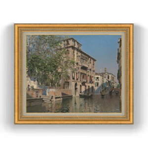 yG Mdグz}eBER A Canal in Venice F15 y Y CeAzG ̔ 15 ۉ S[hz 800×678mm   v[g Mtg JXj JƏj 