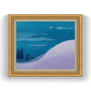 【油絵 直筆仕上げ】ウィーナー ブラウリラの土地 F15 【油彩 国内生産 インテリア】絵画 販売 15号 抽象画 ゴールド額縁 800×678mm 複製画 送料無料 プレゼント ギフト 開店祝い 開業祝い 退職