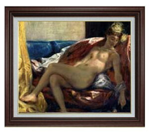 yG MdグzhN Reclining Odalisque or, Woman with a Parakeet F15 y Y CeAzG ̔ 15 l uEz 800×678mm  