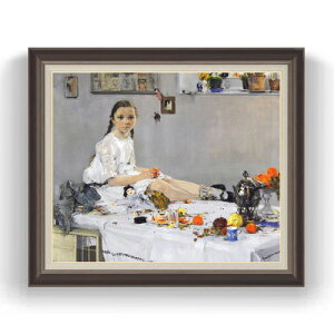 �y���G ���M�d�グ�z�t�F�[�V�� Portrait of Varya Adoratskaya F20 �y���� �L�����o�X �������Y �C���e���A�z�G�� �̔� 20�� ���i�� 863×734mm ������ �������� �v���[���g �M�t�g �J�X�j�� �J�Əj�� ��
