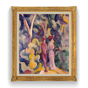 yG Mdグz AEOXgE}bP Couple on the Forest Track F20 y LoX Y CeAzG ̔ 20 ۉ 865×736mm   v[g Mtg JXj J