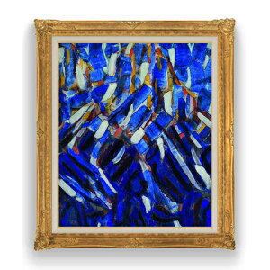 yG MdグzNXeBAE[tX Abstraction (the Blue Mountain) F20 y LoX Y CeAzG ̔ 20 ۉ 865×736mm  