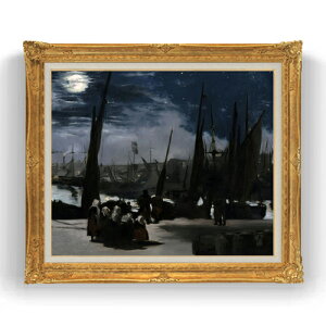 yG MdグzGhDA[E}l Clair de Lune sur le Port de Boulogne F20 y LoX Y CeAzG ̔ 20 i 865×736mm  