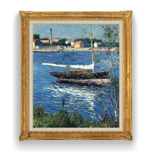 yG MdグzJC{bg Boat Moored on the Seine at Argenteuil F20 y LoX Y CeAzG ̔ 20 i 865×736mm  