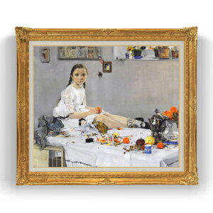 �y���G ���M�d�グ�z�t�F�[�V�� Portrait of Varya Adoratskaya F20 �y���� �L�����o�X �������Y �C���e���A�z�G�� �̔� 20�� ���i�� 865×736mm ������ �������� �v���[���g �M�t�g �J�X�j�� �J�Əj�� ��