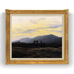 �y���G ���M�d�グ�z�t���[�h���q Ruin of Eldena in the Giant Mountains F20 �y���� �L�����o�X �������Y �C���e���A�z�G�� �̔� 20�� ���i�� 865×736mm ������ ��������