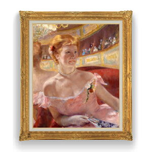 yG MdグzA[EJTbg Woman with a Pearl Necklace in a Loge F20 y LoX Y CeAzG ̔ 20 l 865×736mm  