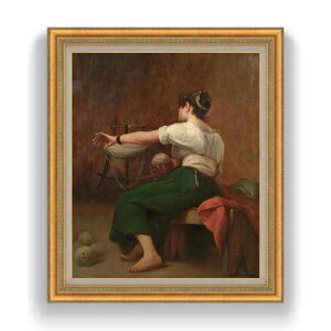 yG Mdグzt@EXg]i Woman Winding Wool F20 y LoX Y CeAzG ̔ 20 l 883×754mm   v[g Mtg JXj JƏj ސE