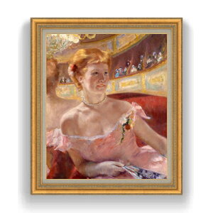 yG MdグzA[EJTbg Woman with a Pearl Necklace in a Loge F20 y LoX Y CeAzG ̔ 20 l 883×754mm  