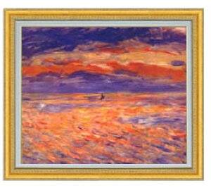 夕日 絵画の通販 価格比較 価格 Com