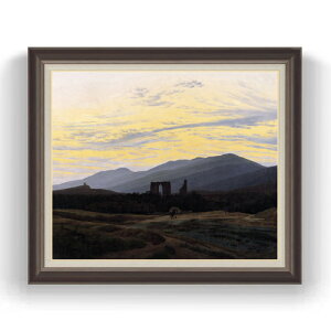 �y���G ���M�d�グ�z�t���[�h���q Ruin of Eldena in the Giant Mountains F20 �y�z����z�G�� �̔� 20�� ���i�� 863×734mm ������ ��������