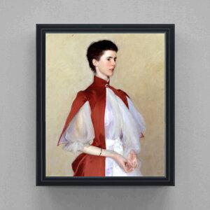 �y���G ���M�d�グ�z�T�[�W�F���g Portrait of Mrs Robert Harrison F20 �y���� �L�����o�X �V���v���t���[���z�G�� �̔� 20�� �l���� 795×673mm ������ �������� �v���[���g �M�t�g �J�X�j�� �J�Əj�� ��