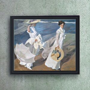 �y���G ���M�d�グ�z�\���[���� Strolling along the Seashore F20 �y���� �L�����o�X �V���v���t���[���z�G�� �̔� 20�� ���i�� 795×673mm ������ �������� �v���[���g �M�t�g �J�X�j�� �J�Əj�� �ސE�j