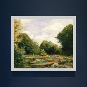 �y���G ���M�d�グ�z���m���[�� A Clearing in the Woods F20 �y���� �L�����o�X �V���v���t���[���z�G�� �̔� 20�� ���i�� 795×673mm ������ �������� �v���[���g �M�t�g �J�X�j�� �J�Əj�� �ސE�j�� 