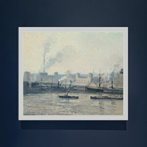 �y���G ���M�d�グ�z�J�~�[���E�s�T�� The Saint-Sever Bridge, Rouen Mist F20 �y���� �L�����o�X �V���v���t���[���z�G�� �̔� 20�� ���i�� 795×673mm ������ ��������