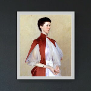 �y���G ���M�d�グ�z�T�[�W�F���g Portrait of Mrs Robert Harrison F20 �y���� �L�����o�X �V���v���t���[���z�G�� �̔� 20�� �l���� 795×673mm ������ �������� �v���[���g �M�t�g �J�X�j�� �J�Əj�� ��