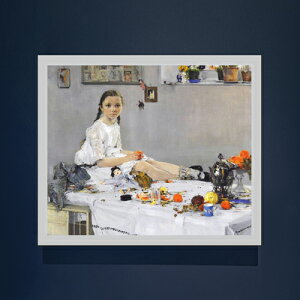 �y���G ���M�d�グ�z�t�F�[�V�� Portrait of Varya Adoratskaya F20 �y���� �L�����o�X �V���v���t���[���z�G�� �̔� 20�� ���i�� 795×673mm ������ �������� �v���[���g �M�t�g �J�X�j�� �J�Əj�� �ސE�j
