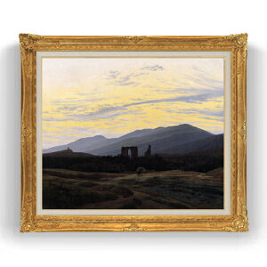�y���G ���M�d�グ�z�t���[�h���q Ruin of Eldena in the Giant Mountains F20 �y�A�b�v�O���[�h�z���z�G�� �̔� 20�� ���i�� 865×736mm ������ ��������