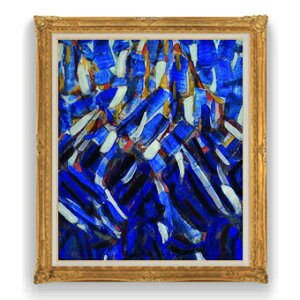 yG MdグzNXeBAE[tX Abstraction (the Blue Mountain) F30TCY y Y CeAzG ̔ 30 傫ȊGTCY z ۉ z 1039×857mm  