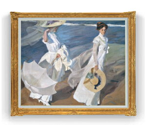 yG Mdグz\[ Strolling along the Seashore F30TCY y Y CeAzG ̔ 30 傫ȊGTCY z i z 1039×857mm  